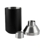 BAR 036 N - SHAKER MAZERU (NEGRO / ACERO INOXIDABLE) - Imagen 3