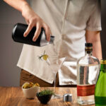 BAR 036 N - SHAKER MAZERU (NEGRO / ACERO INOXIDABLE) - Imagen 4