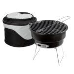 BBQ 002 - ASADOR CON HIELERA CAMPING (NEGRO / ACERO INOXIDABLE / POLIESTER) - Imagen 6