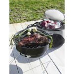 BBQ 002 - ASADOR CON HIELERA CAMPING (NEGRO / ACERO INOXIDABLE / POLIESTER) - Imagen 4