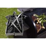 BBQ 003 - SET DE BBQ SNAZZY (PLATA / ACERO INOXIDABLE UTENSILIOS / ALUMINIO Y PVC ESTUCHE) - Imagen 3
