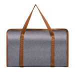 BBQ 018 G - SET DE BBQ MOLT (GRIS / ACERO INOXIDABLE Y MADERA CAUCHO UTENSILIOS / POLIESTER ESTUCHE) - Imagen 3