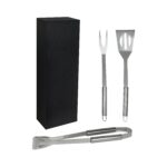 BBQ 020 N - SET DE BBQ SEJO (NEGRO / ACERO INOXIDABLE UTENSILIOS.) - Imagen 4