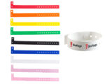 BRAZALETE PLASTIFICADO (PLANILLA 10 PZAS) BI5705 AMARILLO (Plástico) - Imagen 3