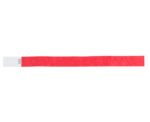 BRAZALETE TYVEK BI5709 (PLANILLA 20 PZAS)ROJO (Papel plastificado)