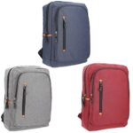 BL 036 MOCHILA ZAMBIA  (ROJO / POLIÉSTER) - Imagen 3