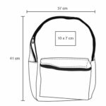 BL 041 MOCHILA FERRERO  (NEGRO / POLIÉSTER) - Imagen 5