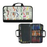 BL 086 ESTUCHE PORTA PLUMA  (NEGRO / POLIÉSTER) - Imagen 3