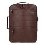 BL 079 MOCHILA MUSK  (CAFE / CURPIEL)