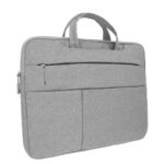 BL 083 PORTAFOLIO LAP  (GRIS / POLIÉSTER/FELPA)