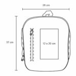 BL 087 MOCHILA LISBOA  (ROJO / POLIÉSTER) - Imagen 2