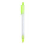 BP 20001 BOLIGRAFO MALAGA  (VERDE / PLÁSTICO)