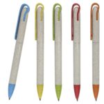 BP 8704BW BOLIGRAFO UXMAL  (NARANJA / WHEAT STRAW) - Imagen 3