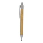 BP 5821W BOLIGRAFO HONOLULU  (GRIS / BAMBÚ/WHEAT STRAW)