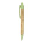 BP 5821W BOLIGRAFO HONOLULU  (VERDE / BAMBÚ/WHEAT STRAW)