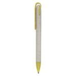 BP 8704BW BOLIGRAFO UXMAL  (NARANJA / WHEAT STRAW) - Imagen 4