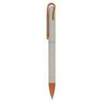BP 8704BW BOLIGRAFO UXMAL  (NARANJA / WHEAT STRAW) - Imagen 6