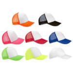 CAP 004 YN - GORRA TRUCKER AMARILLO NEON (AMARILLO NEON / POLIESTER / RED DE POLIPROPILENO) - Imagen 3