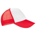 CAP 004 R - GORRA TRUCKER ROJO (ROJO / POLIESTER / RED DE POLIPROPILENO)