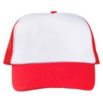 CAP 004 R - GORRA TRUCKER ROJO (ROJO / POLIESTER / RED DE POLIPROPILENO) - Imagen 2