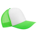 CAP 004 VN - GORRA TRUCKER VERDE NEON (VERDE NEON / POLIESTER / RED DE POLIPROPILENO)