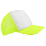 CAP 004 YN - GORRA TRUCKER AMARILLO NEON (AMARILLO NEON / POLIESTER / RED DE POLIPROPILENO)