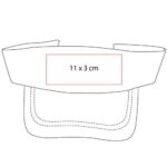 CAP 006 R - VISERA SUMMER ROJO (ROJO / POLIESTER) - Imagen 3