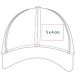 CAP 007 OX - GORRA EVONY GRIS OXFORD (GRIS OXFORD / ALGODON JERSEY) - Imagen 2