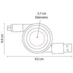 CEL 029 V - CABLE BASKIR VERDE (VERDE / PLASTICO) - Imagen 2