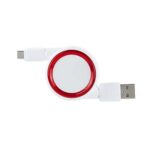 CEL 029 R - CABLE BASKIR ROJO (ROJO / PLASTICO)