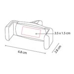 CEL 034 B - SOPORTE VOON (BLANCO / PLASTICO) - Imagen 5