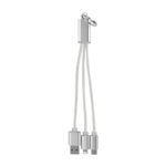 CEL 039 S - CABLE JENIFRA PLATA (PLATA / ALUMINIO / PLASTICO)