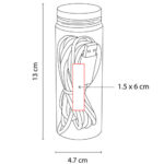 CEL 040 S - CABLE BUCAREST (PLATA / ALUMINIO / PLASTICO) - Imagen 6