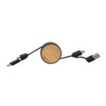 CEL 058 N - CABLE BOLTA (NEGRO / PLASTICO / BAMBU) - Imagen 7
