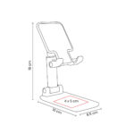 CEL 061 B - SOPORTE SECHI (BLANCO / PLASTICO) - Imagen 5