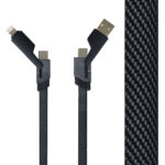 CEL 068 N - CABLE NOPUS NEGRO (NEGRO / PLASTICO / METAL) - Imagen 3