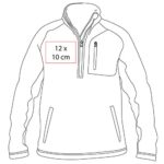 CHM 008 R-L - SUDADERA ALASKA ROJO TALLA G (ROJO / POLIESTER) - Imagen 2