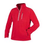CHM 008 R-M - SUDADERA ALASKA ROJO TALLA M (ROJO / POLIESTER)