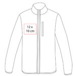 CHM 015 R-M - CHAMARRA DEPORTIVA LIGERA YEOSU ROJO T/M (ROJO / POLIESTER) - Imagen 3