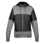 CHM 016 GN-S - CHAMARRA DURNSTEIN GRIS Y NEGRO TALLA CH (GRIS / POLIESTER) - Imagen 3