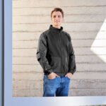 CHM 019 N-L - CHAMARRA HOOKY NEGRO TALLA L (NEGRO / POLIESTER) - Imagen 4