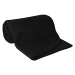 COB 001 N - FRAZADA MINYA NEGRO (NEGRO / POLIESTER)