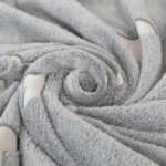 COB 008 G - FRAZADA MEKKY GRIS (GRIS / POLIESTER) - Imagen 5