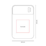 CRG 044 A - POWER BANK DAVUL AZUL (AZUL / PLASTICO) - Imagen 4