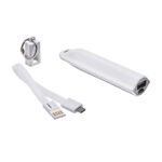 CRG 045 B - POWER BANK TAFEL BLANCO (BLANCO / PLASTICO) - Imagen 2