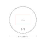 CRG 052 N - CARGADOR INALÁMBRICO TAMBLE (NEGRO / PLASTICO / PU) - Imagen 7