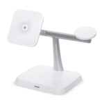 CRG 061 B - MULTICARGADOR INALÁMBRICO AYRTON BLANCO (BLANCO / PLASTICO / METAL)