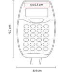 CT 150 N - CALCULADORA COLGABLE ENCORE NEGRO (NEGRO / PLASTICO) - Imagen 2