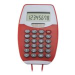 CT 150 R - CALCULADORA COLGABLE ENCORE ROJO (ROJO / PLASTICO)