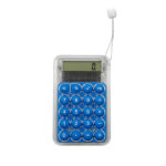 CT 421 A - CALCULADORA ZUEL  AZUL (AZUL / PLASTICO / ASA DE POLIESTER)